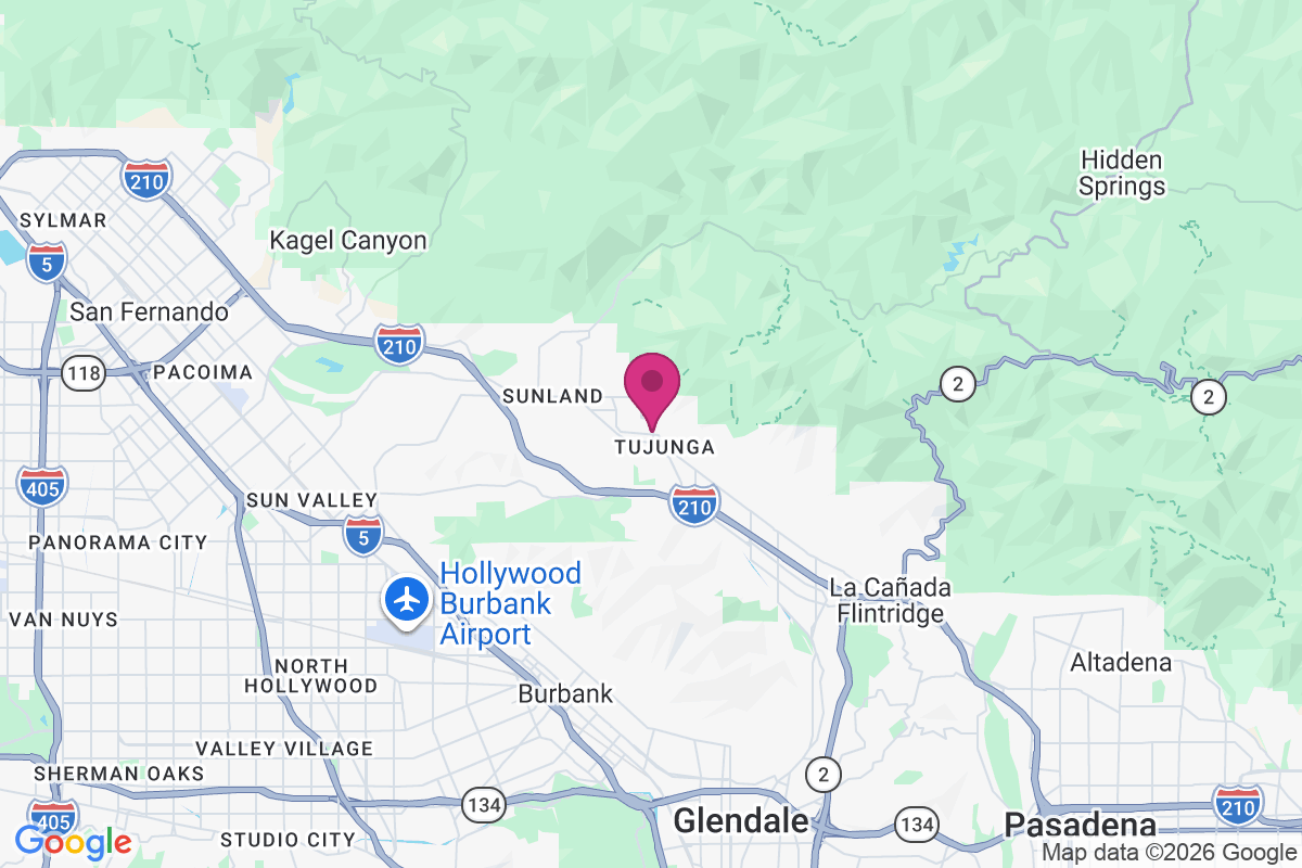 Tujunga map