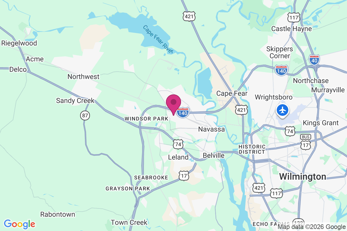 Eastbrook map