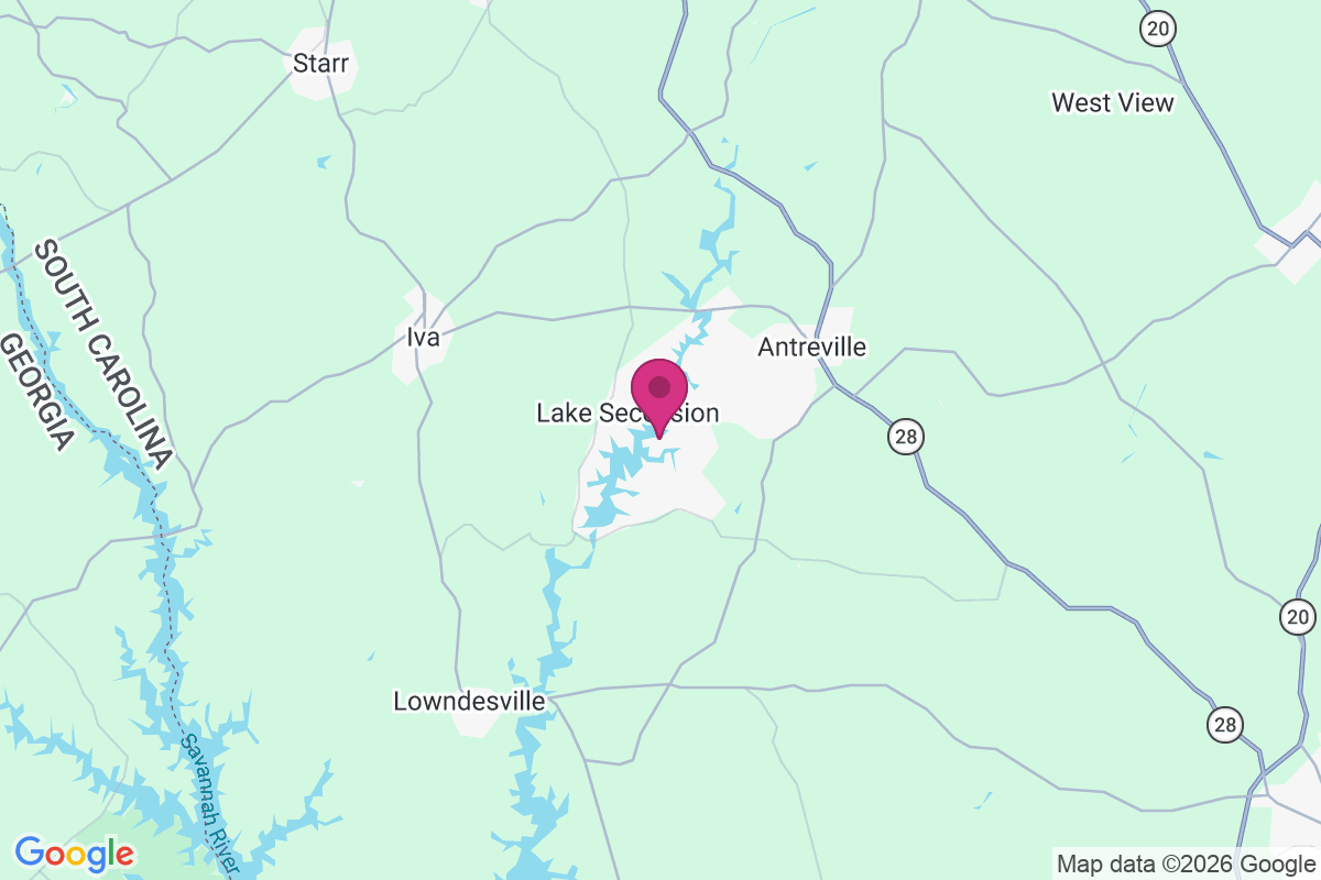 Lake Secession map