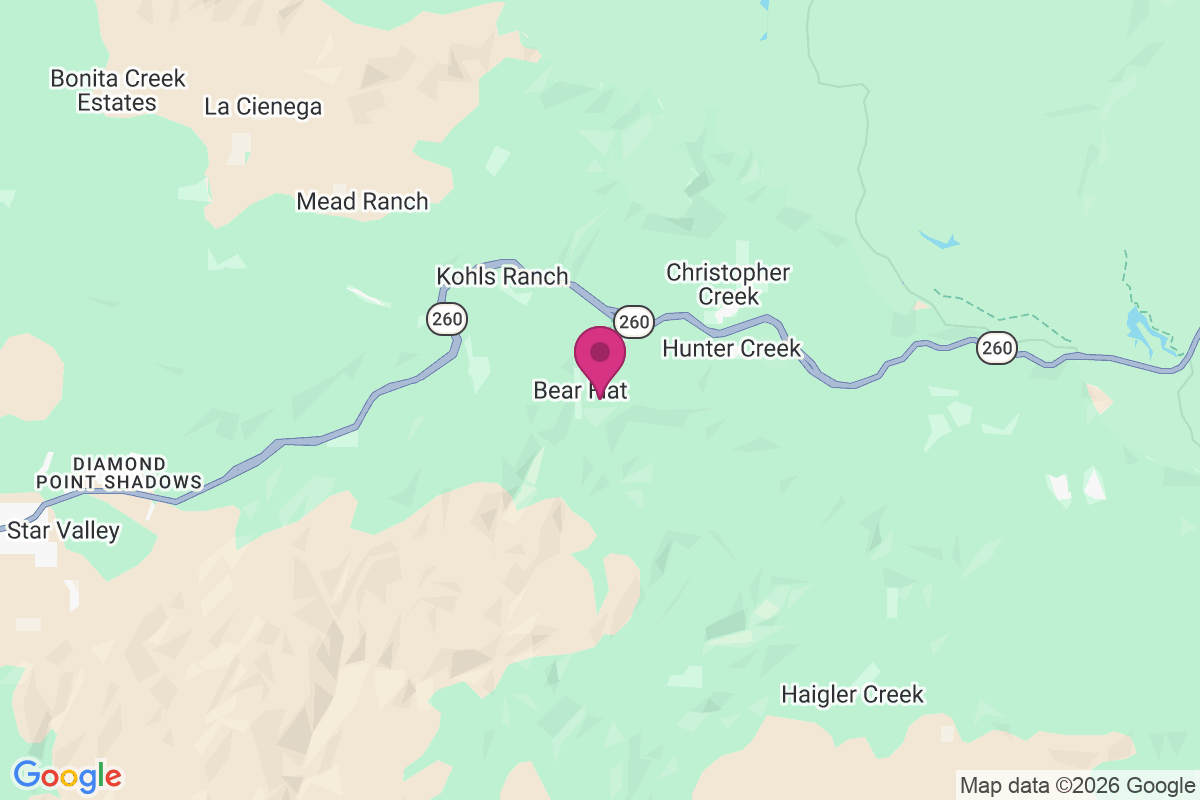 Bear Flat Subdivision map