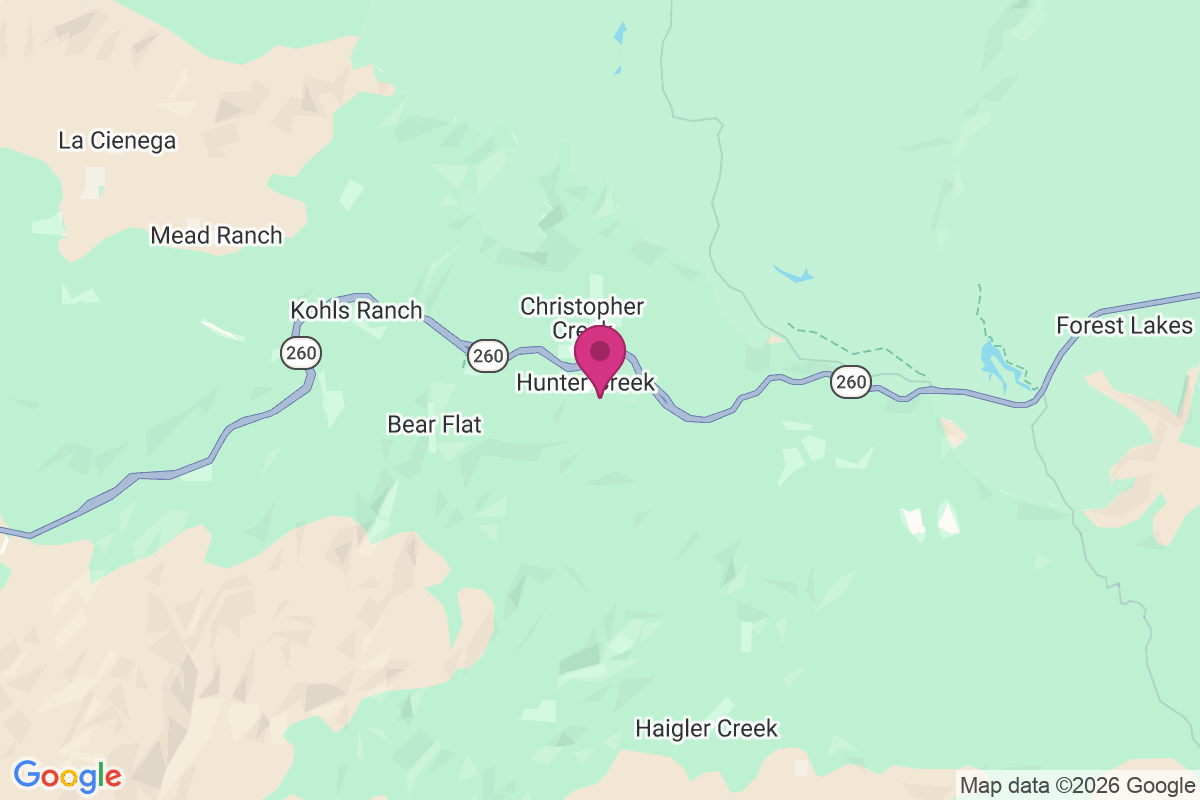 Hunter Creek Ranch Subdivision map