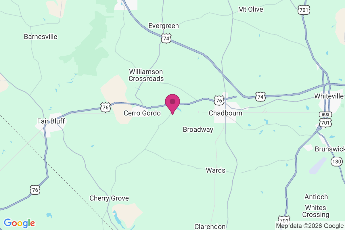 Frink Crossing map