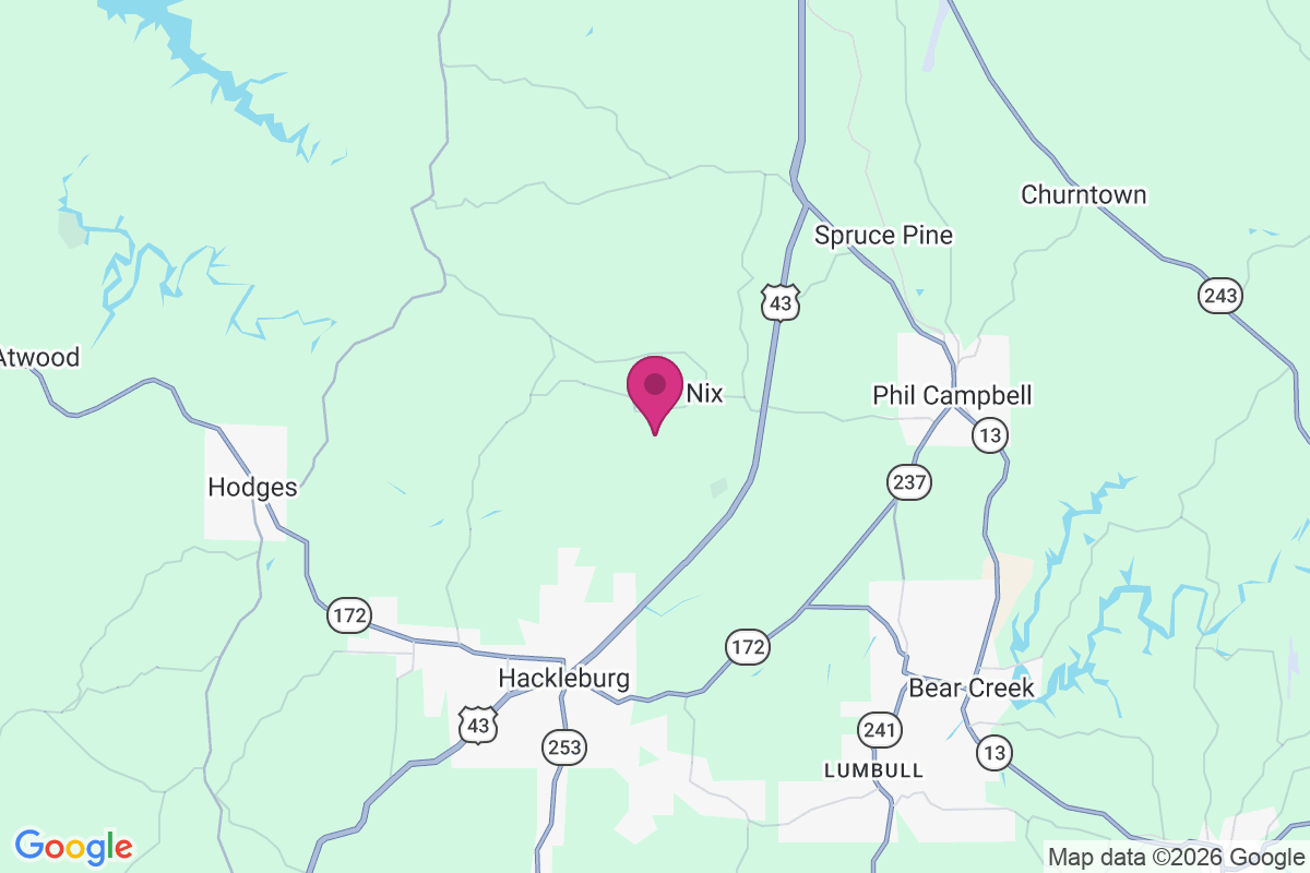 Nix Mill map