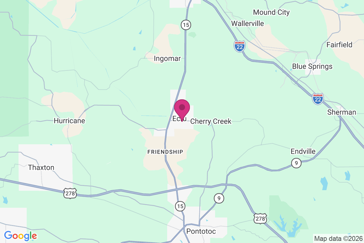 Ecru map