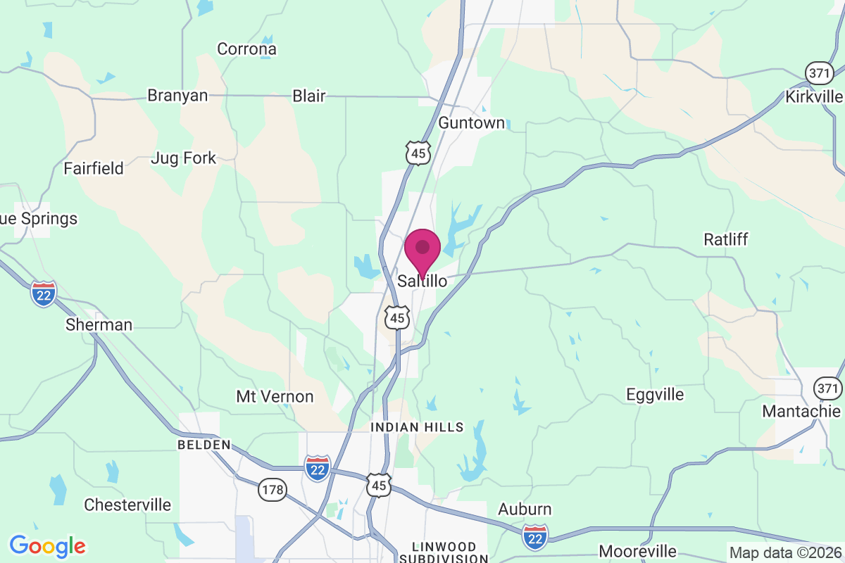 Saltillo map