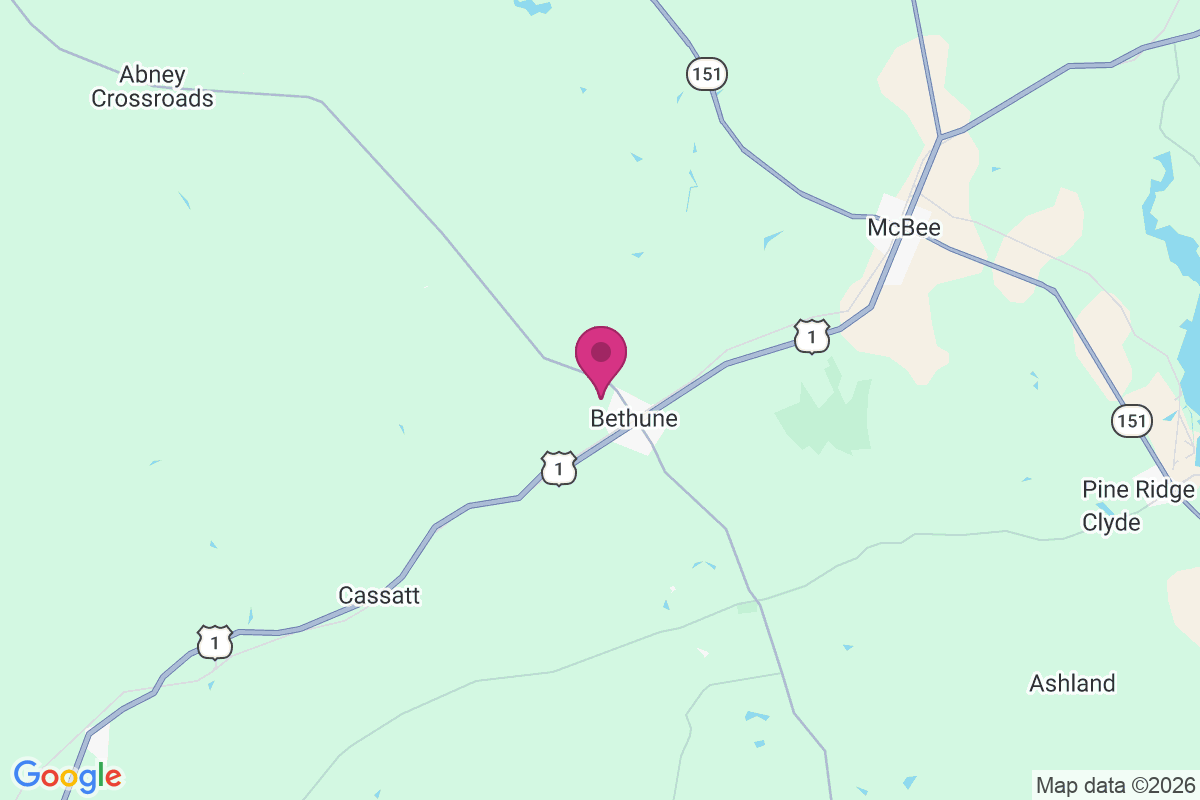 Pine Village map