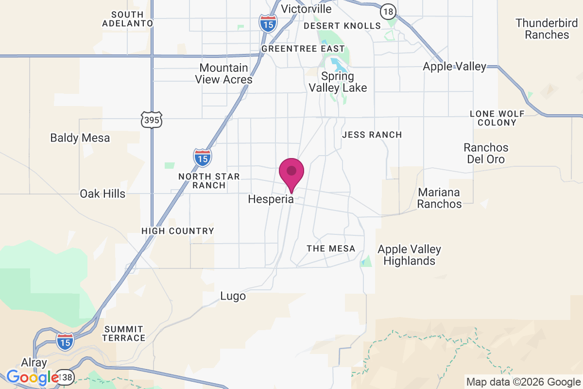 Hesperia map