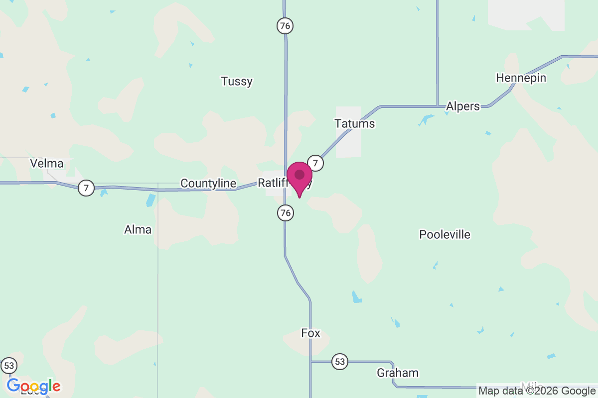 Ratliff City map