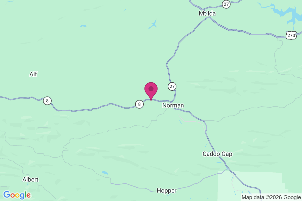 Black Springs map