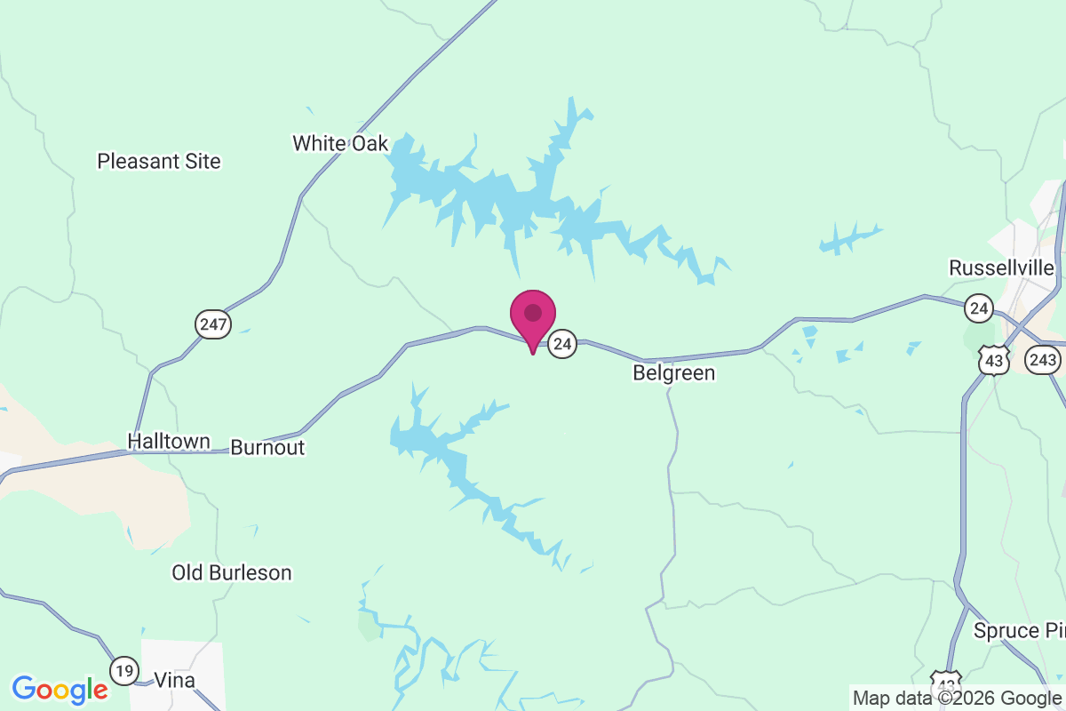 Guinn Cross Roads map