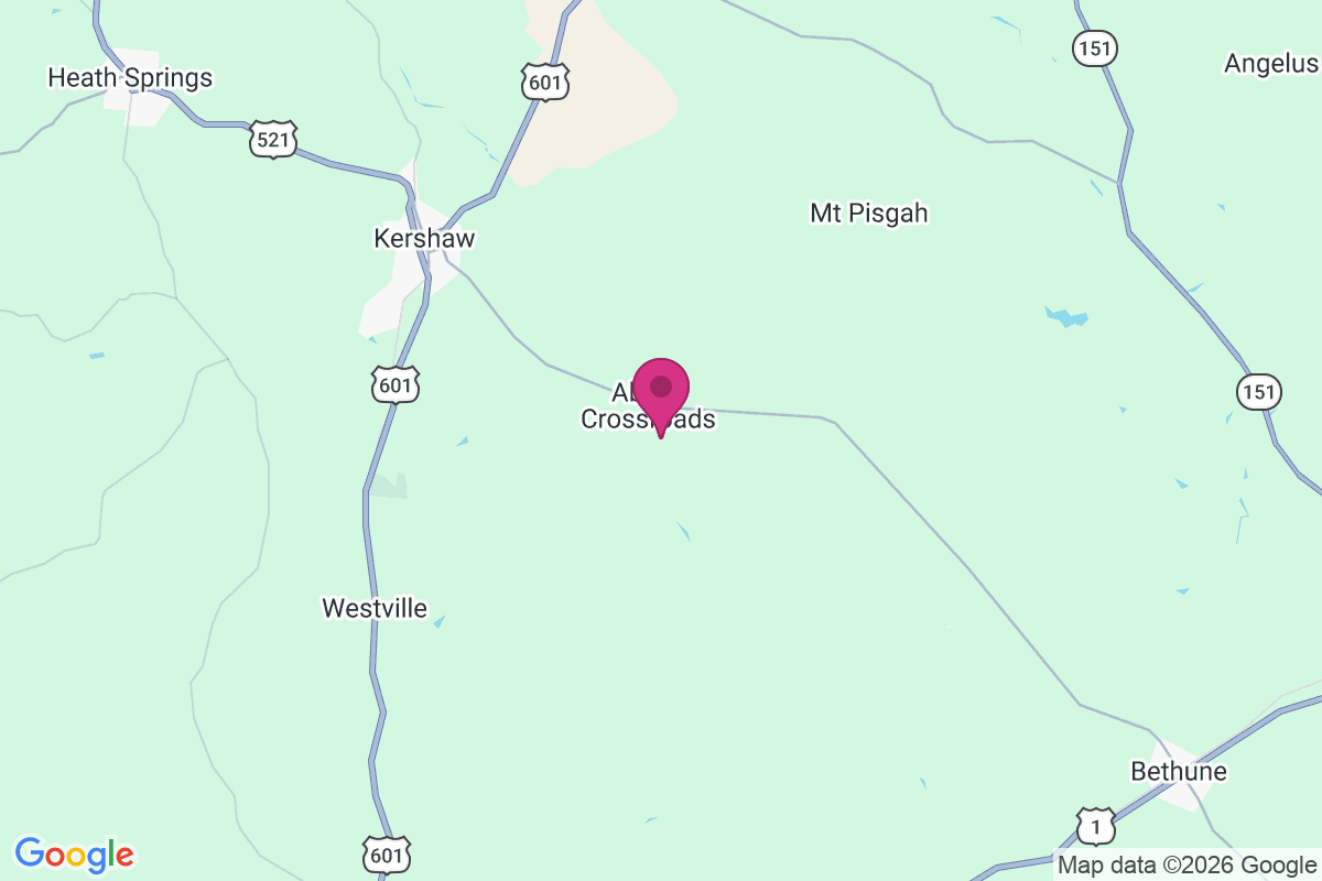 Abney Crossroads map