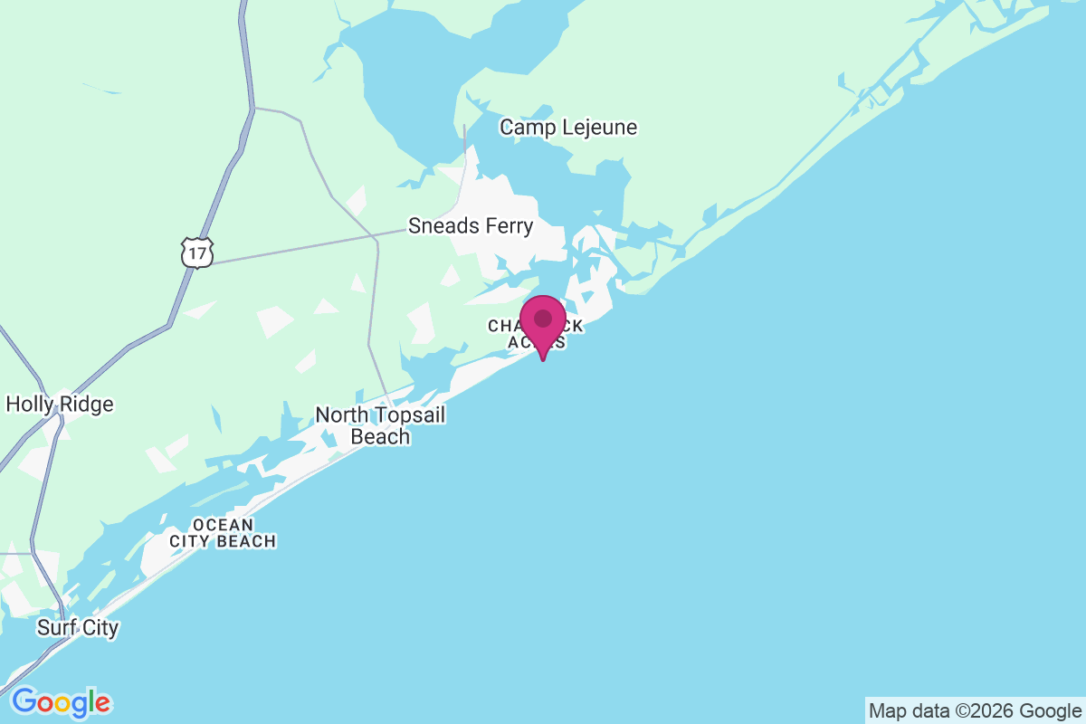Chadwick Acres map