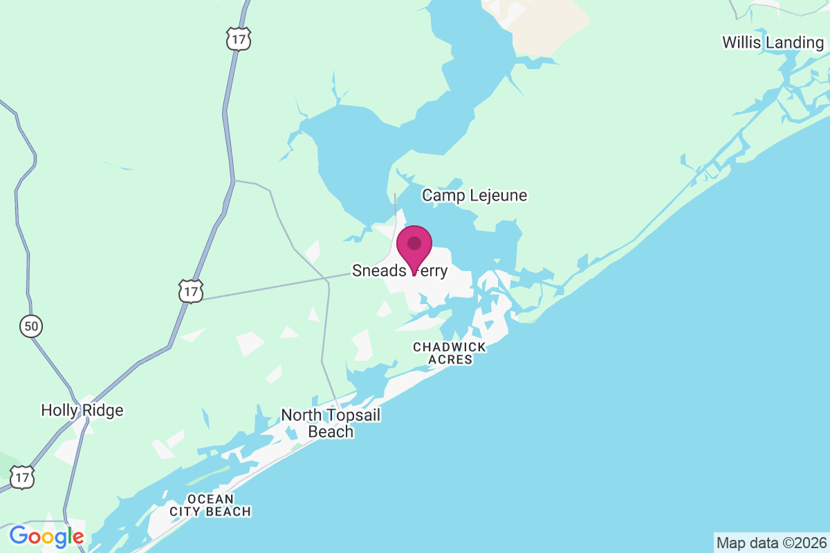 Sneads Ferry map