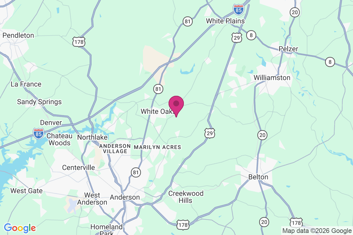 Hampton Acres map