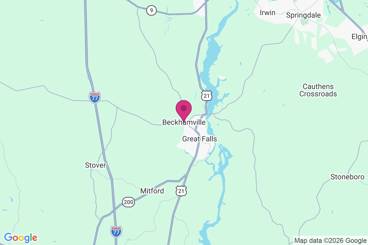 Beckhamville map