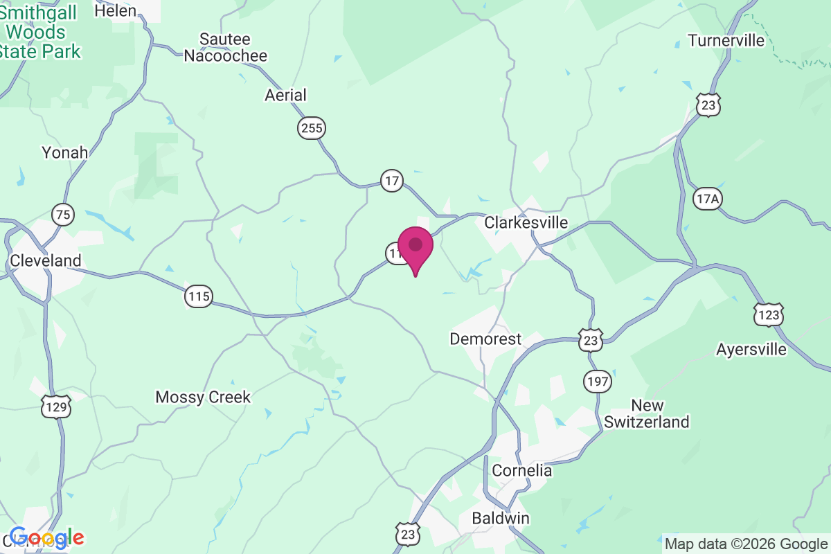Pardue Mill map