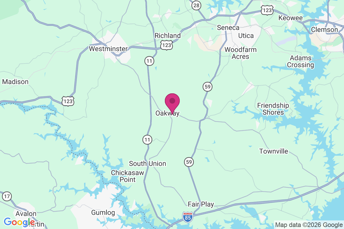 Oakway map