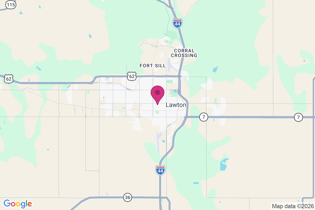 Fort Sill map