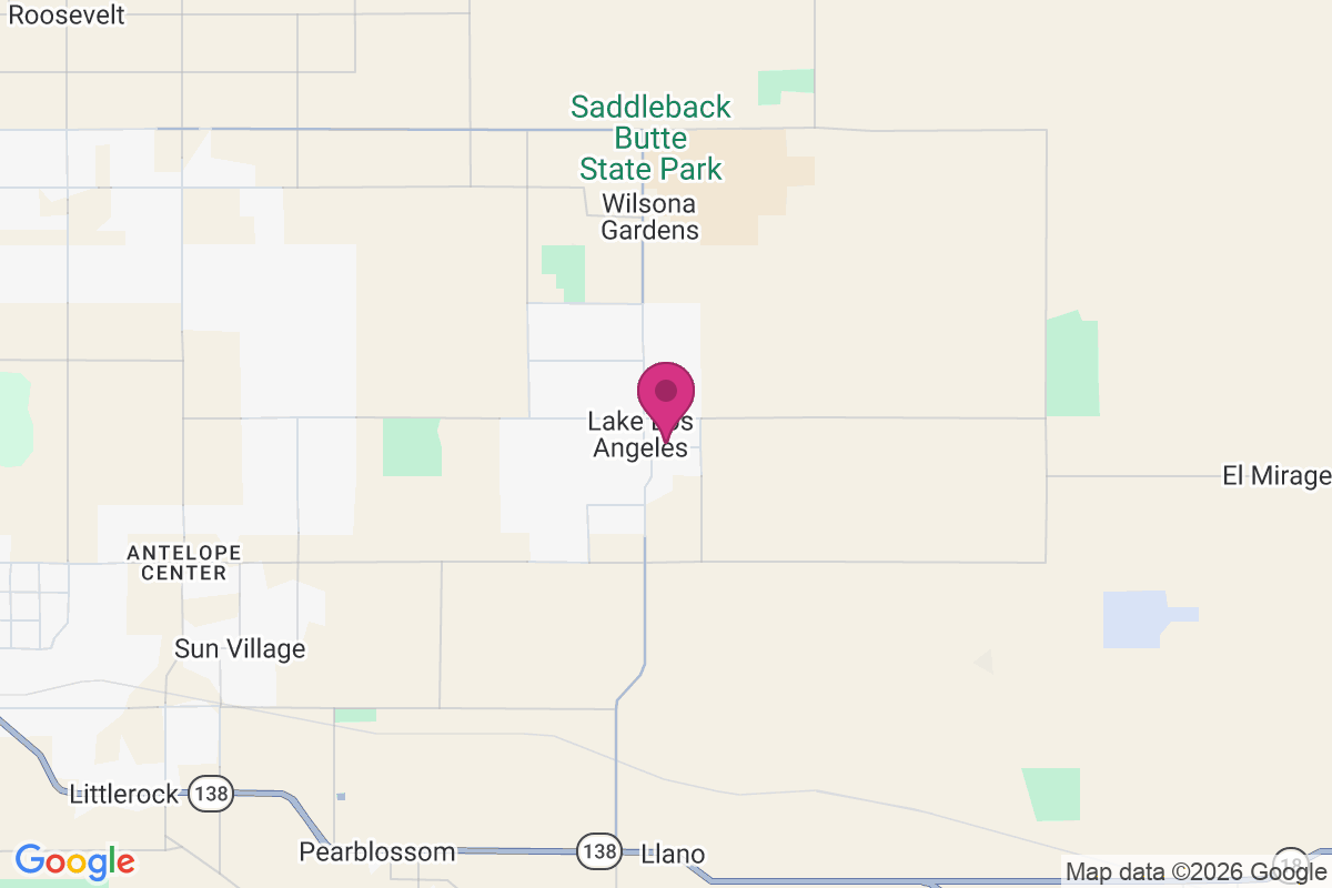 Lake Los Angeles map