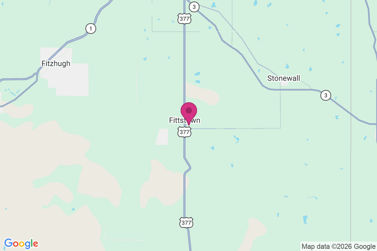 Fittstown map