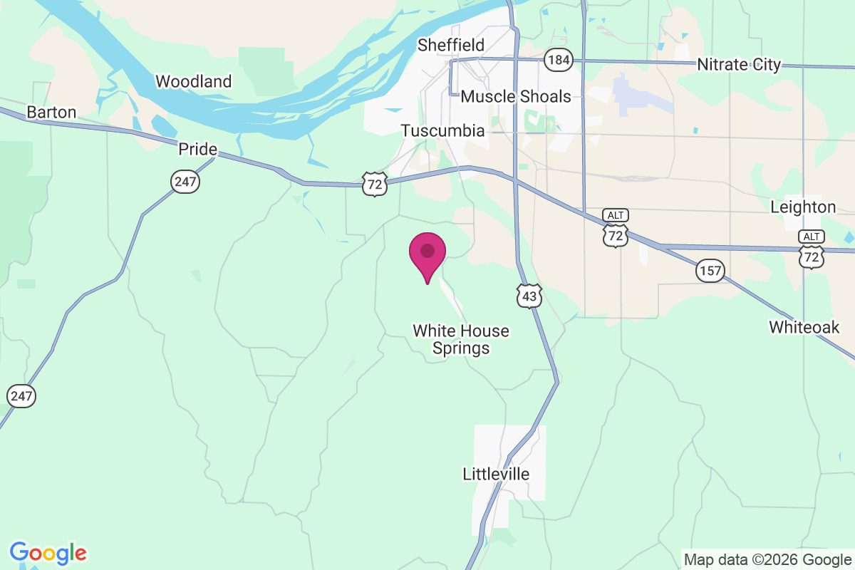 Pine Bluff Estates map
