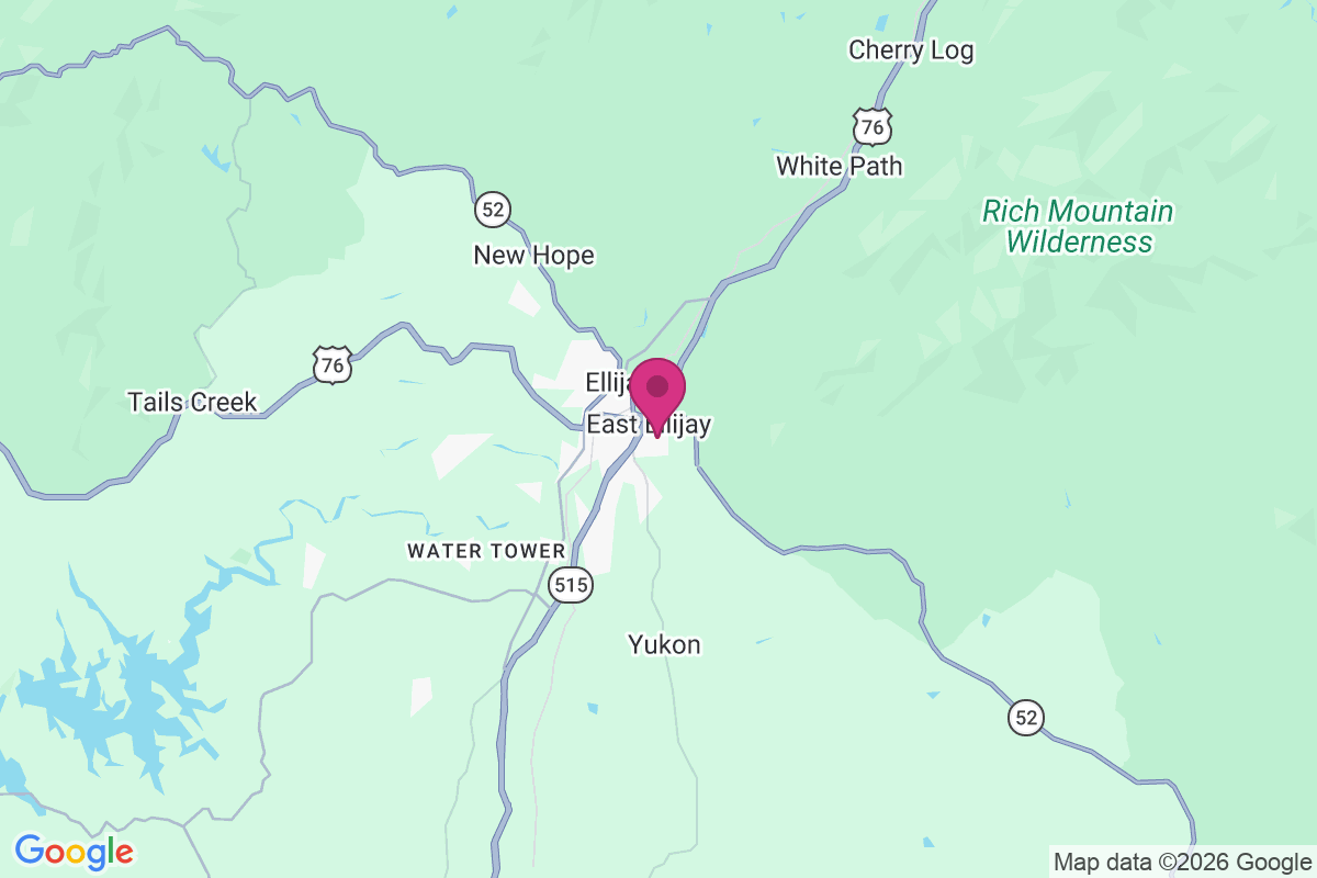 East Ellijay map
