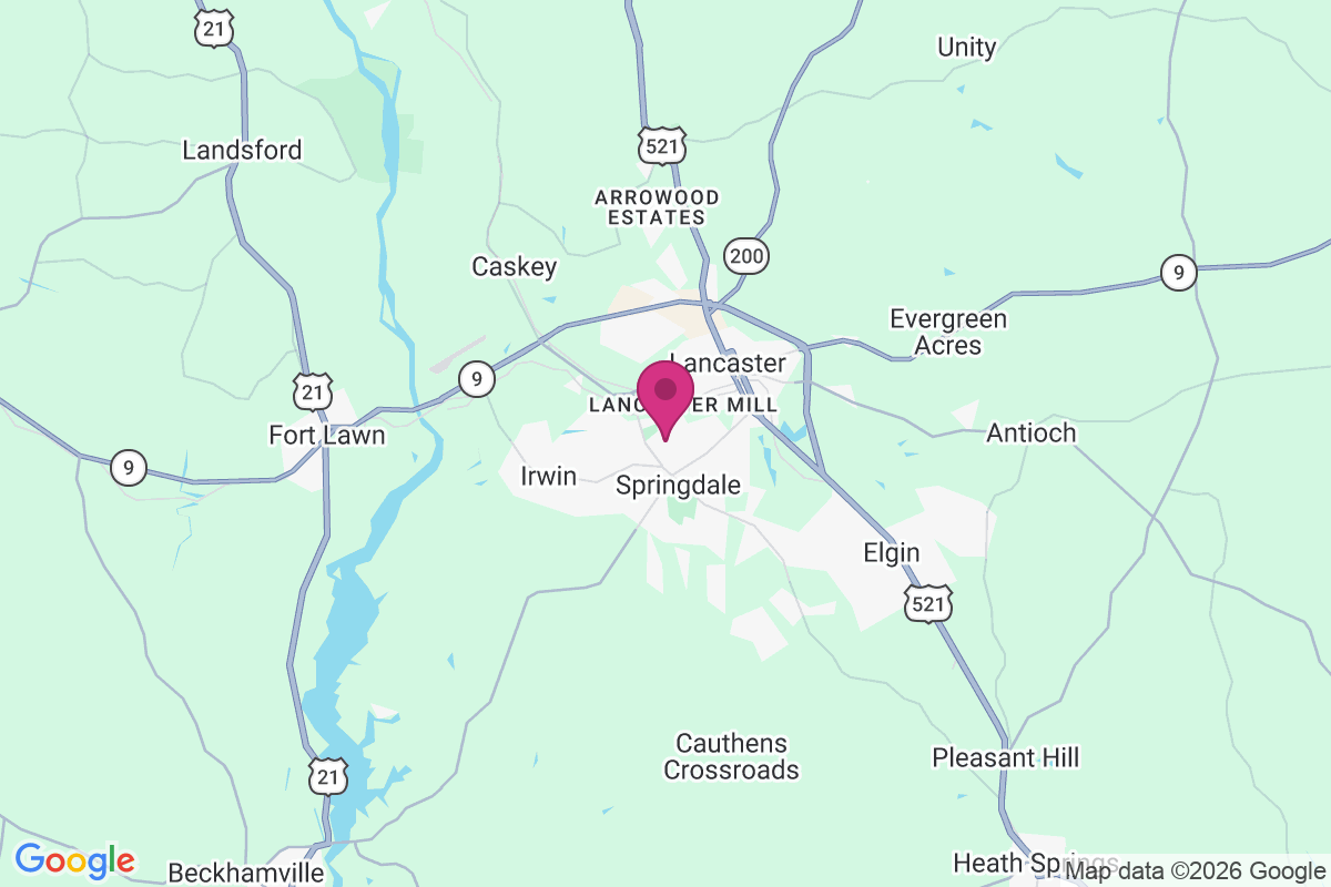 Lancaster Mill map