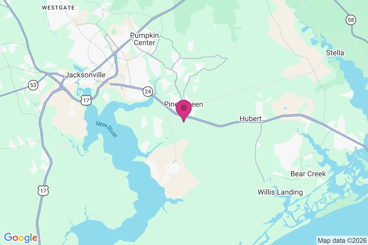 Piney Green map