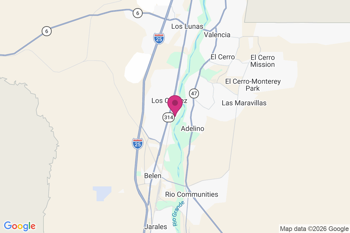 Los Chavez map