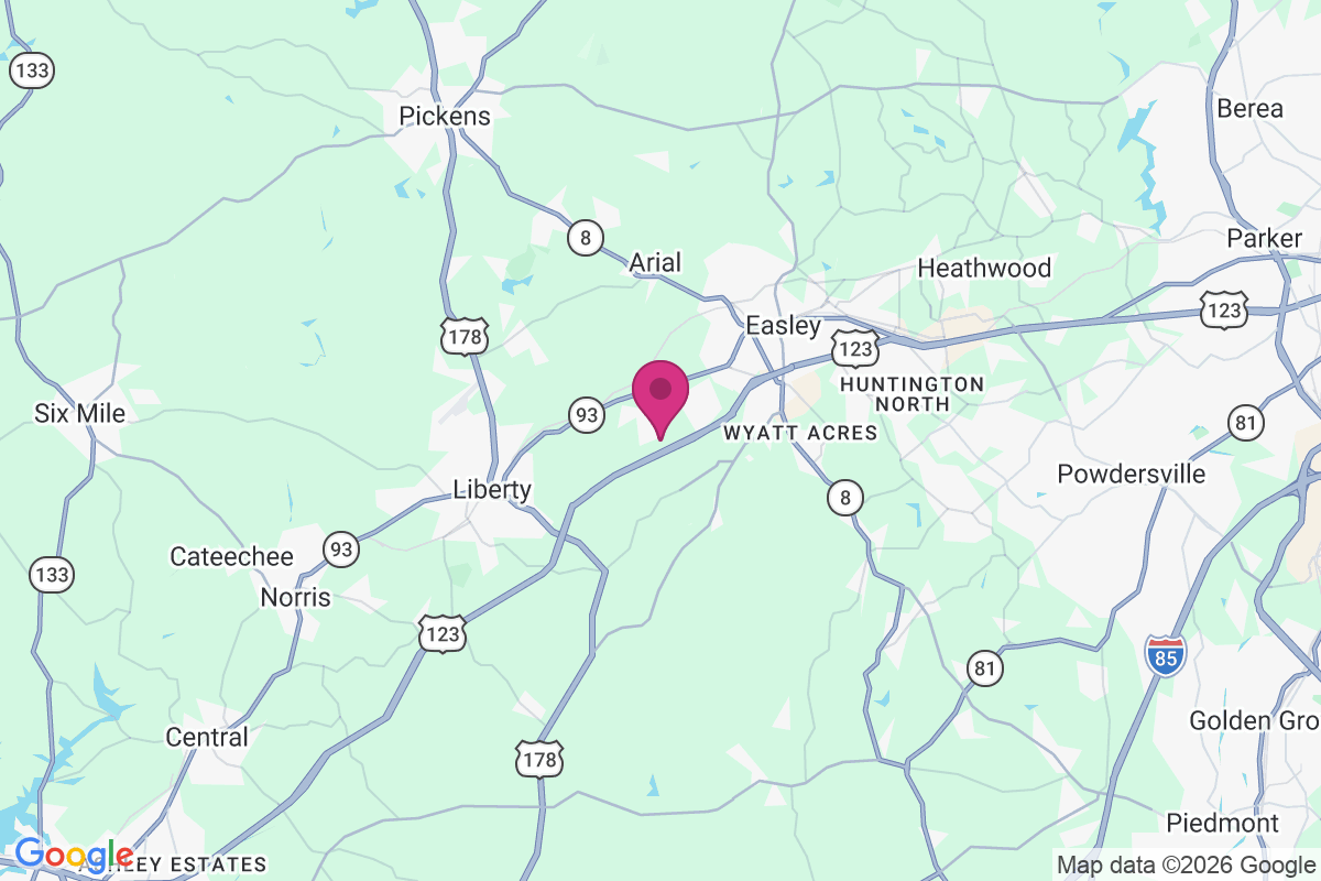 Whispering Pines map