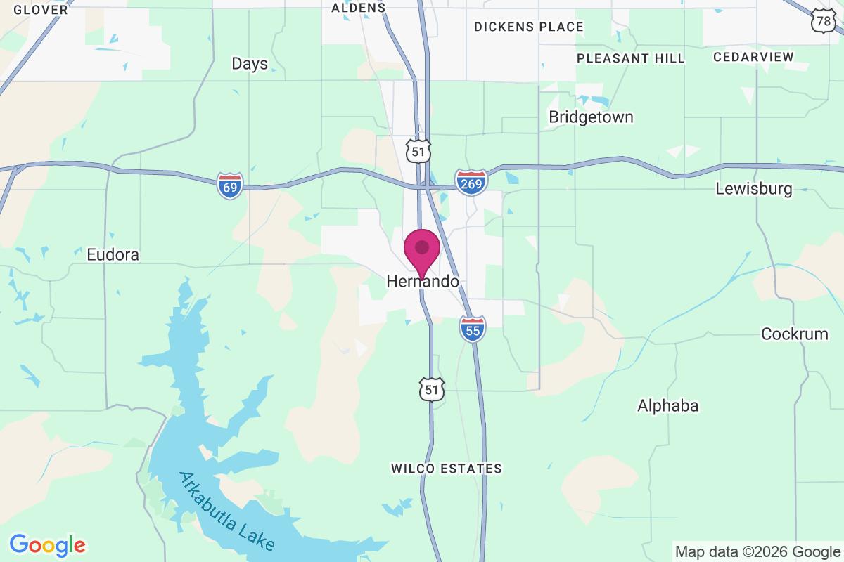 Hernando map