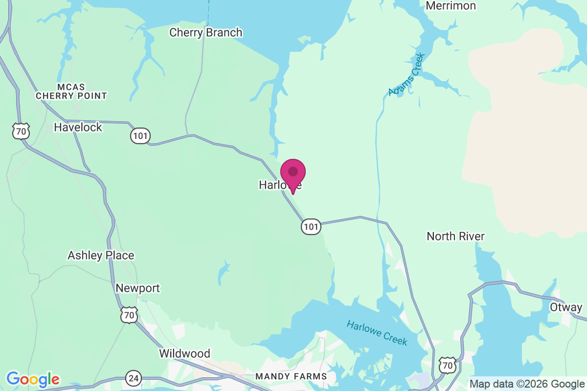 Harlowe map