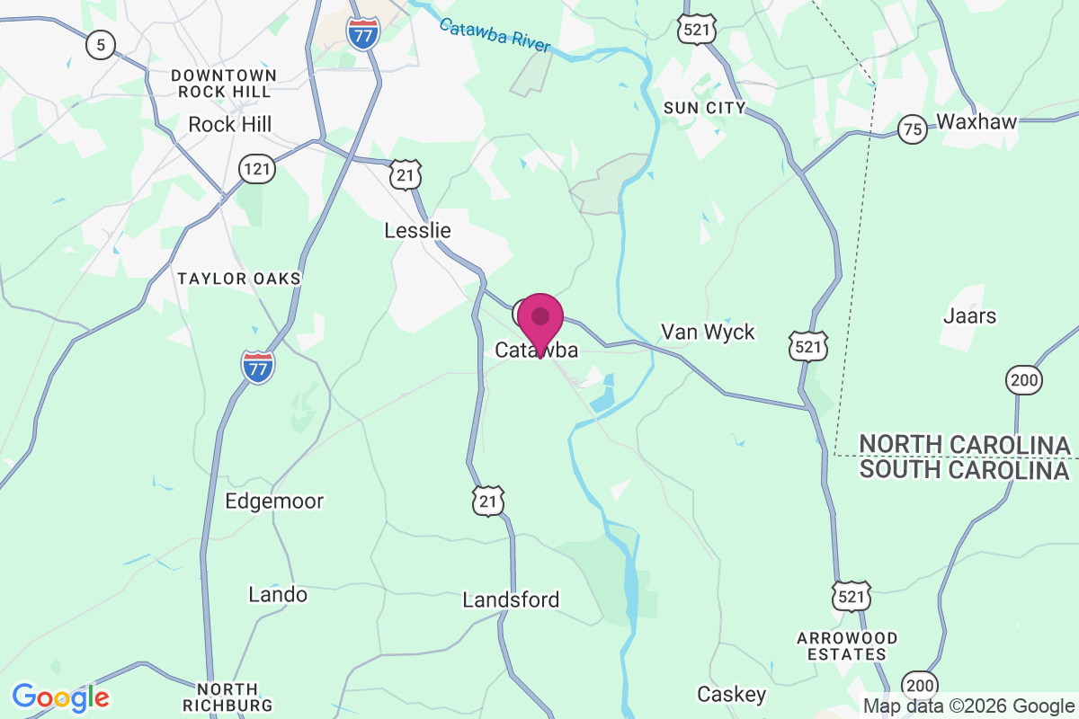 Catawba map