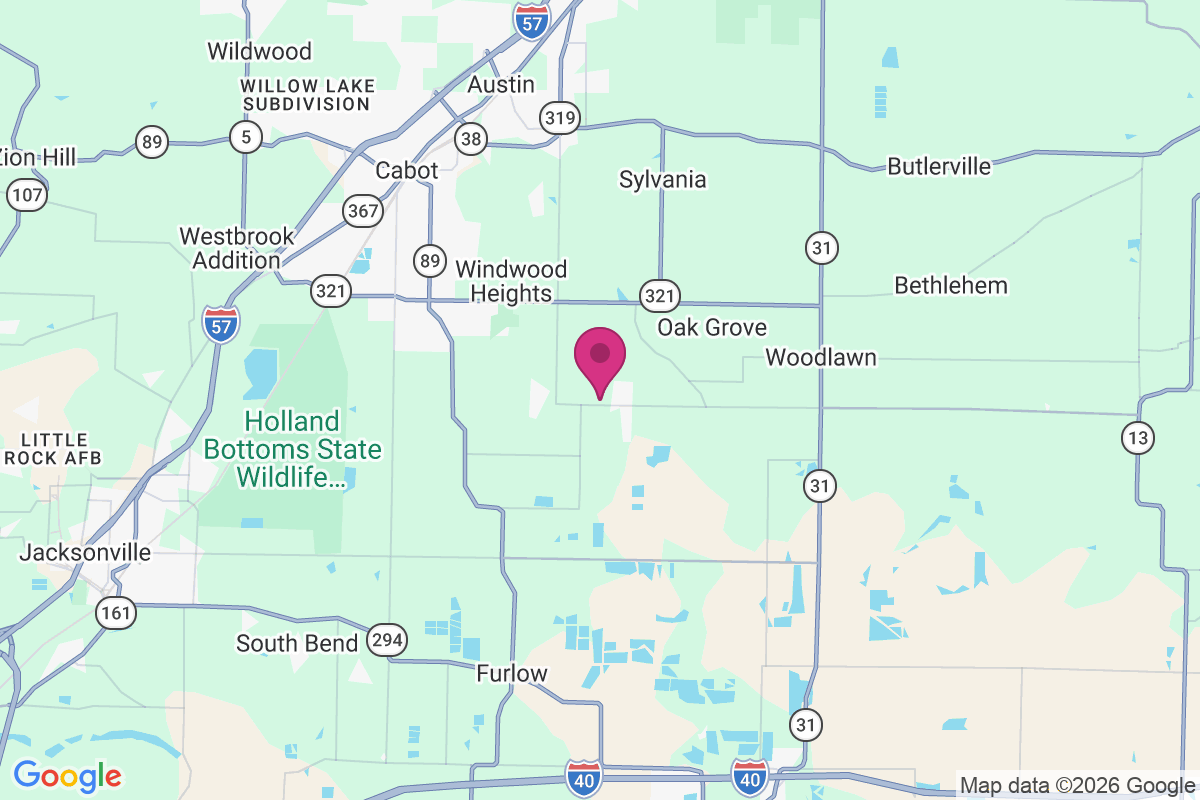 Pine Hill Estates map