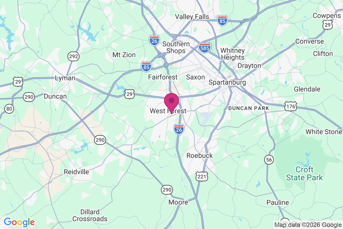 West Forest map