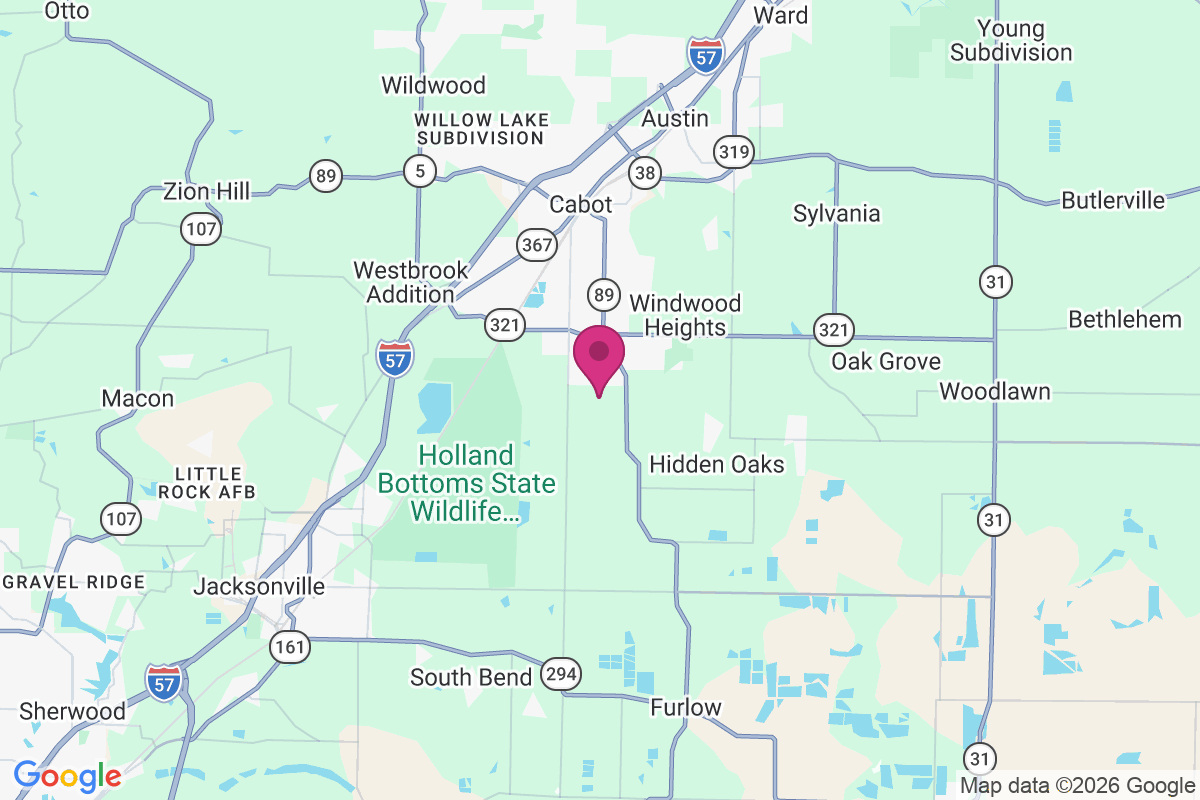 Waymack Addition map