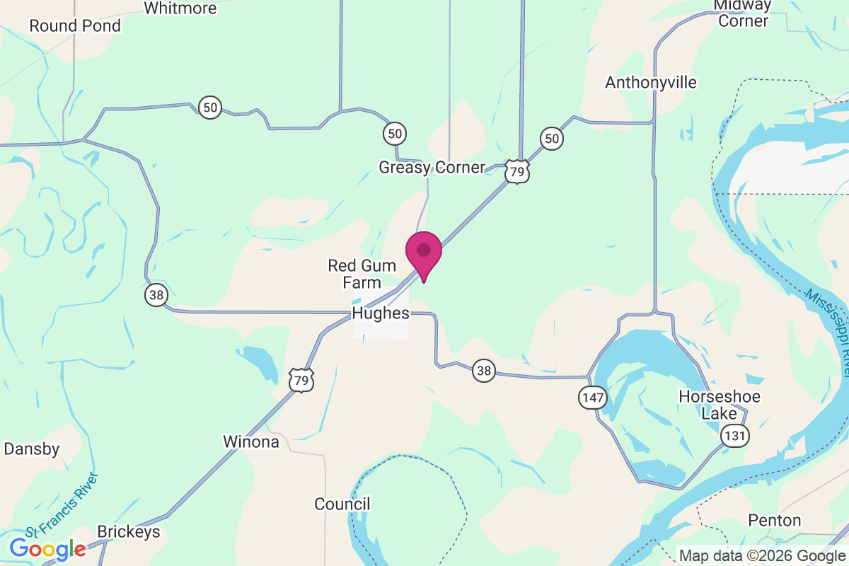 North Hughes map