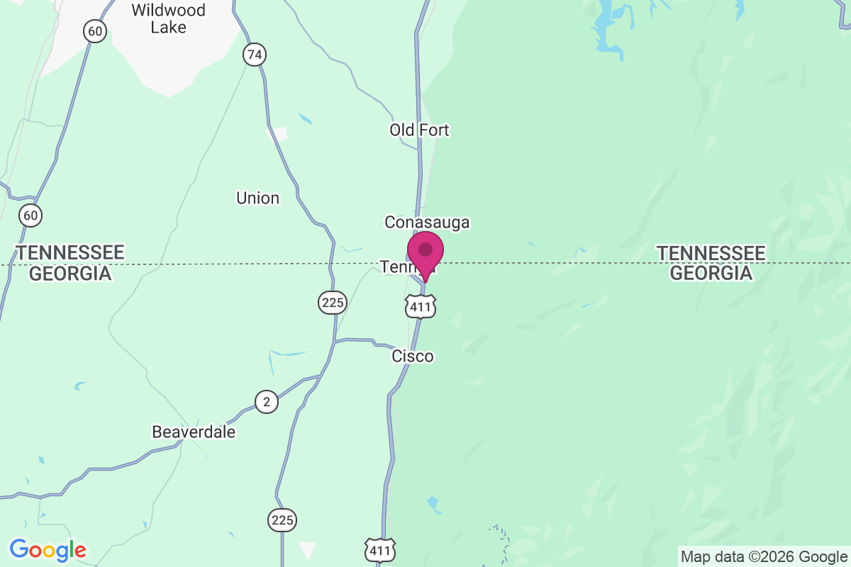 Tennga map