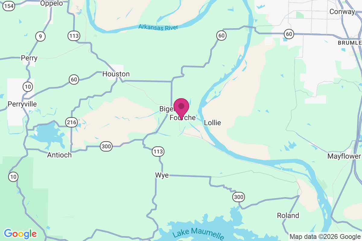 Fourche map