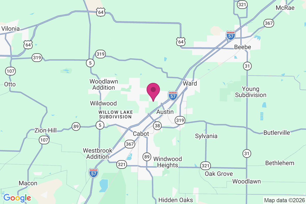 Oakridge Estates map