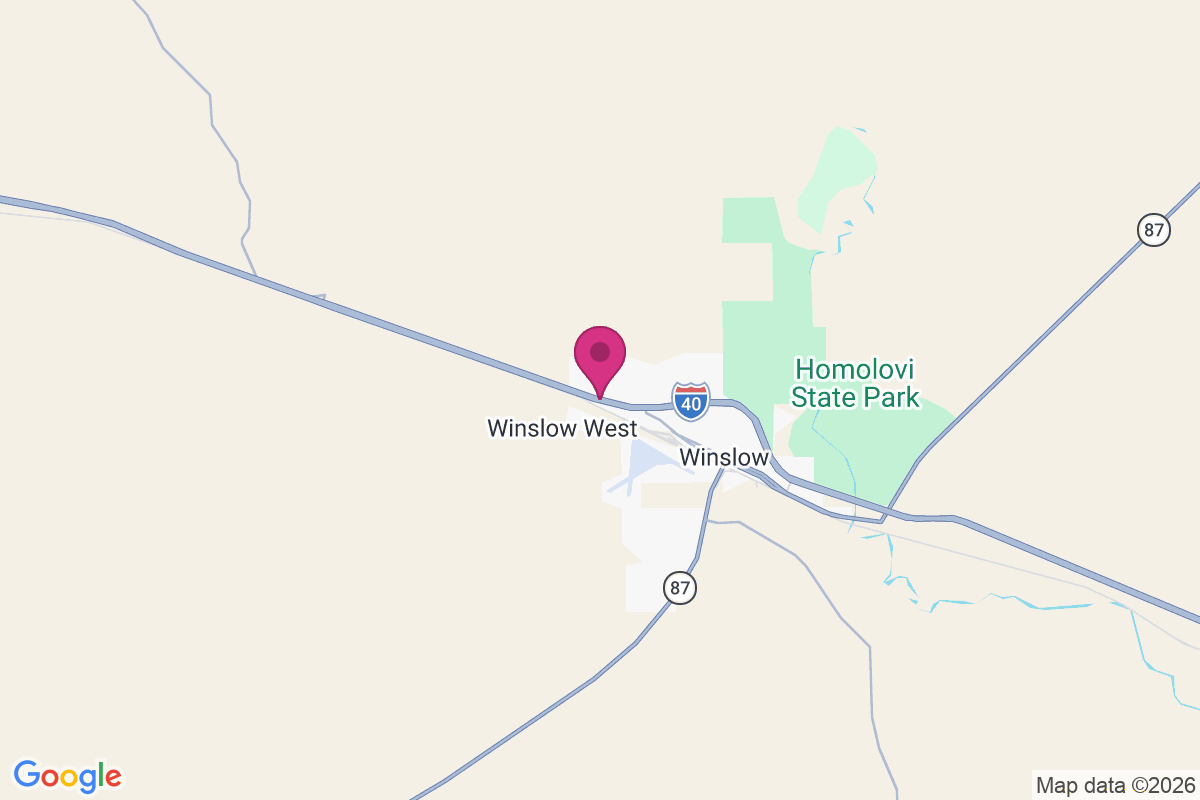 West Winslow map