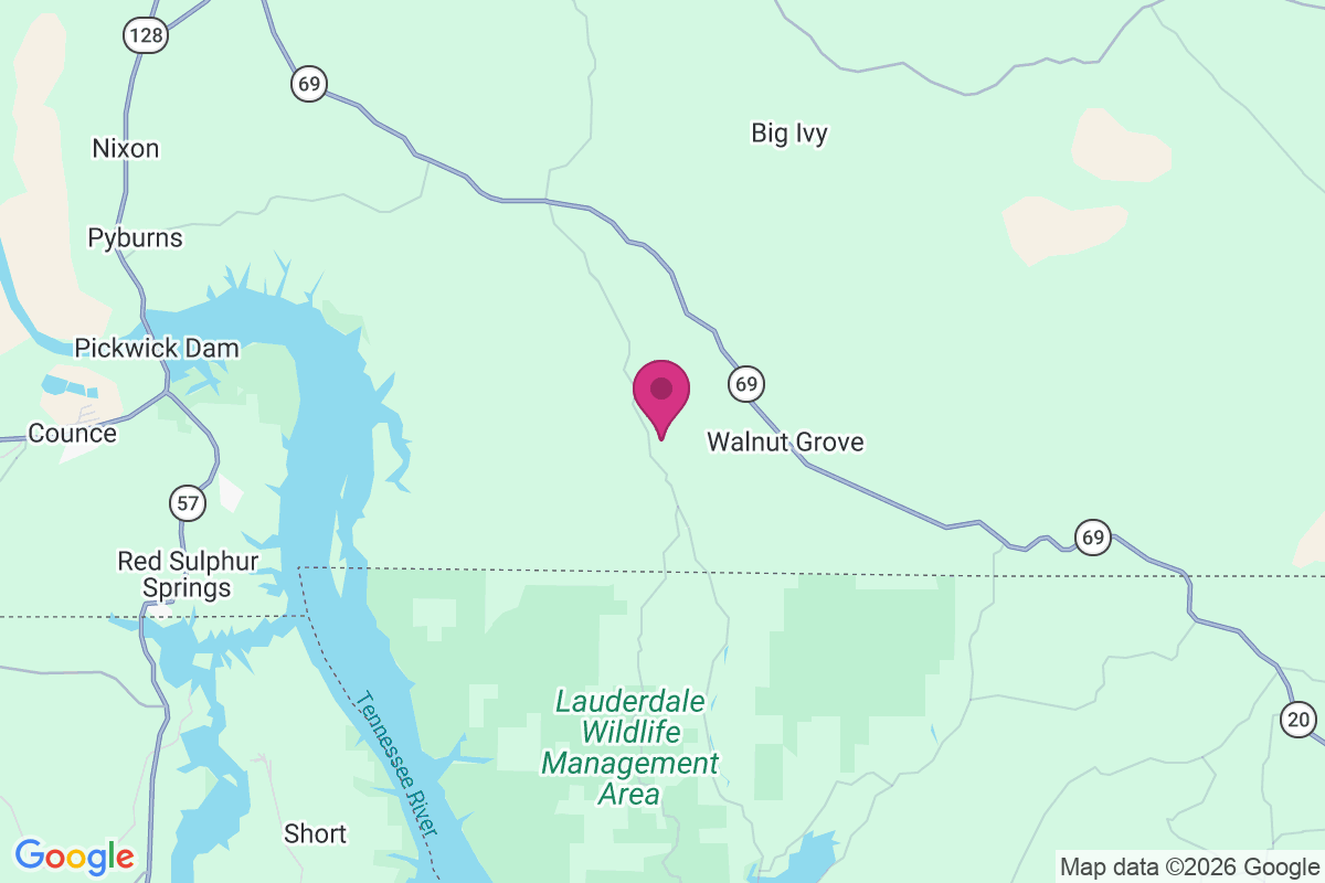 Pollards Mill map