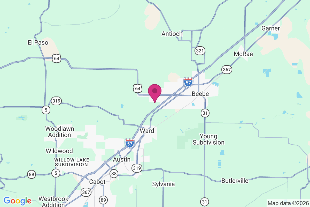 Barrentine Corner map