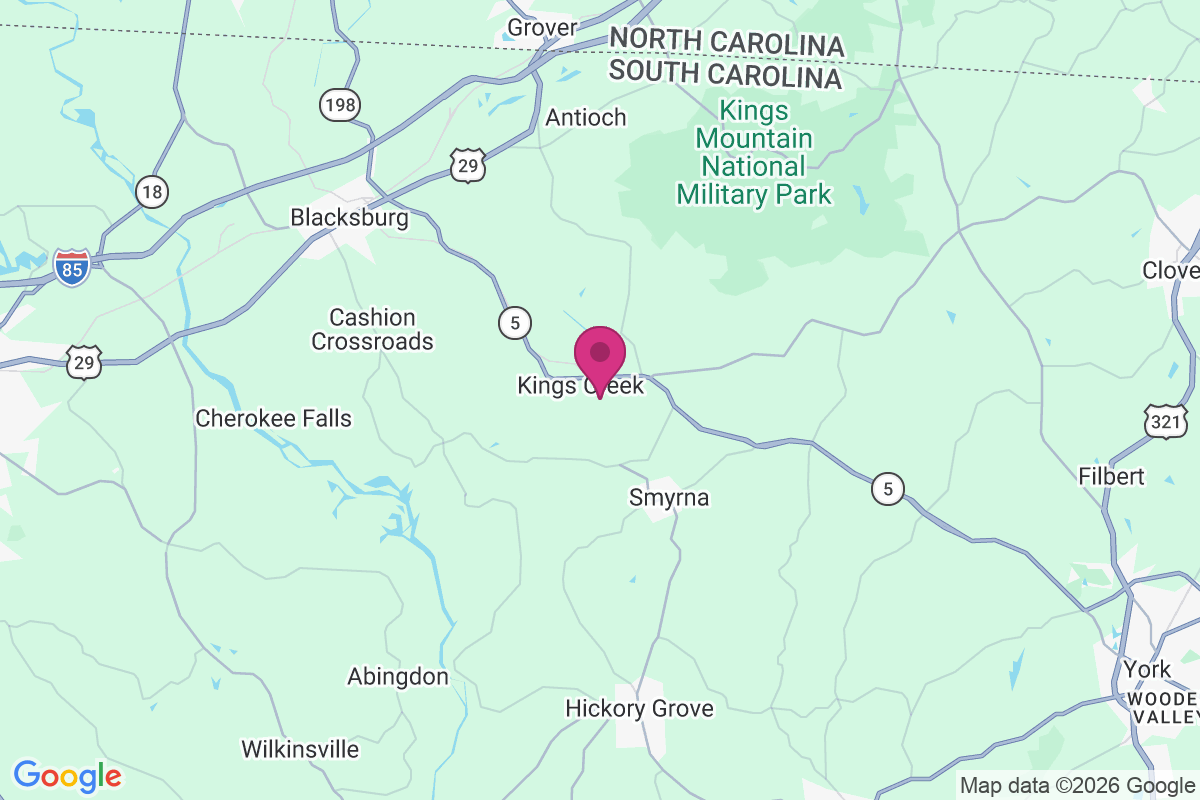 Kings Creek map