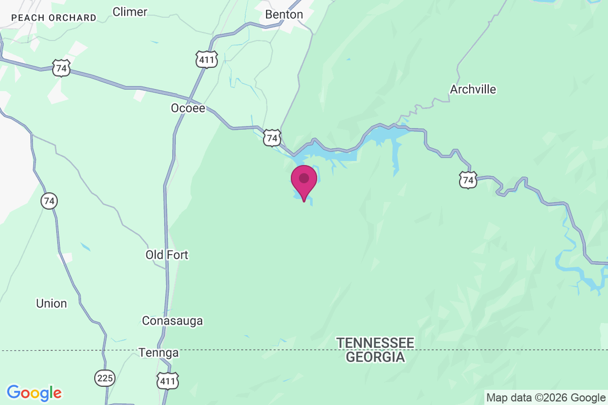 Camp Ocoee map