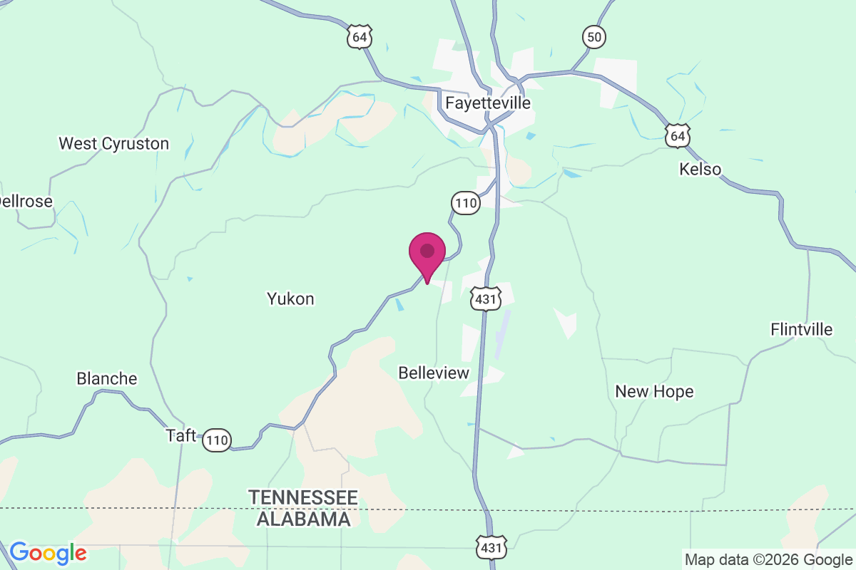 Hendersons Subdivision map