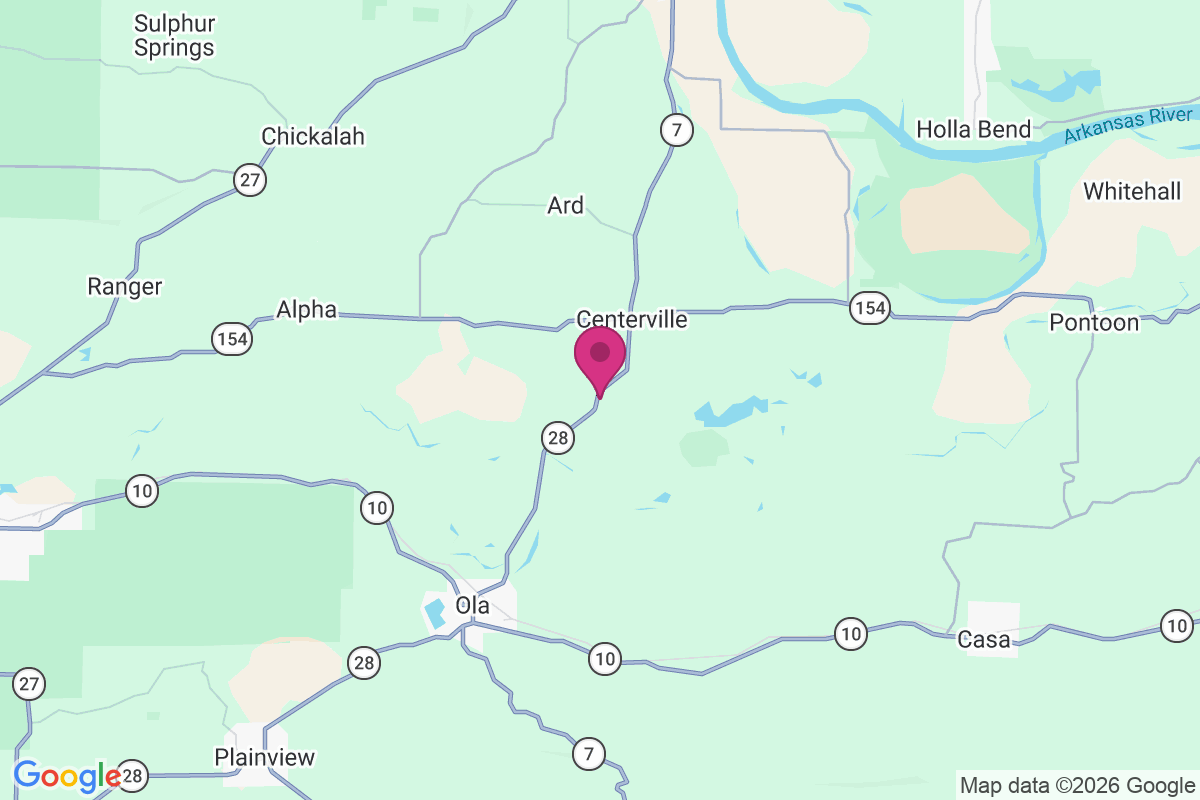 Petit Jean map