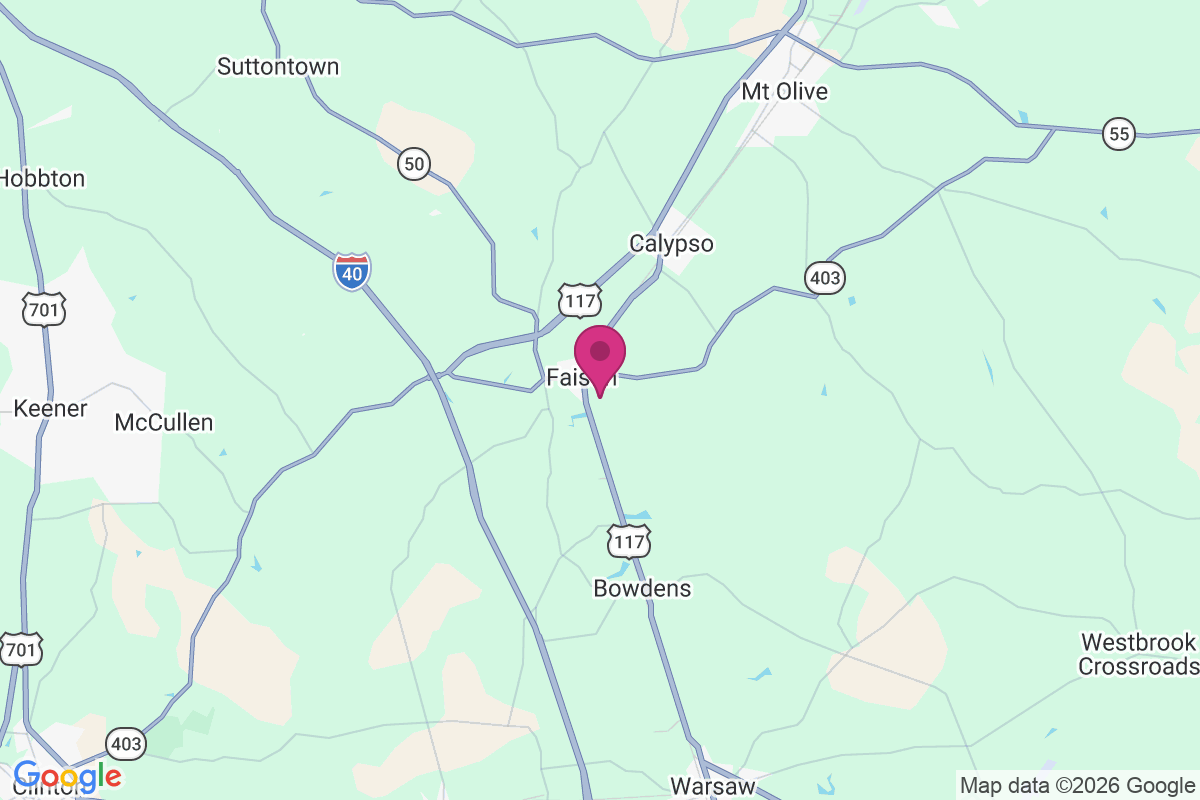 Faison map