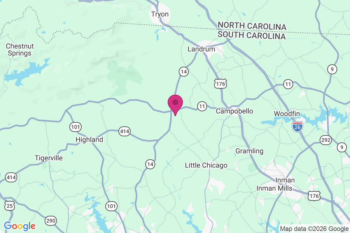 Gowensville map