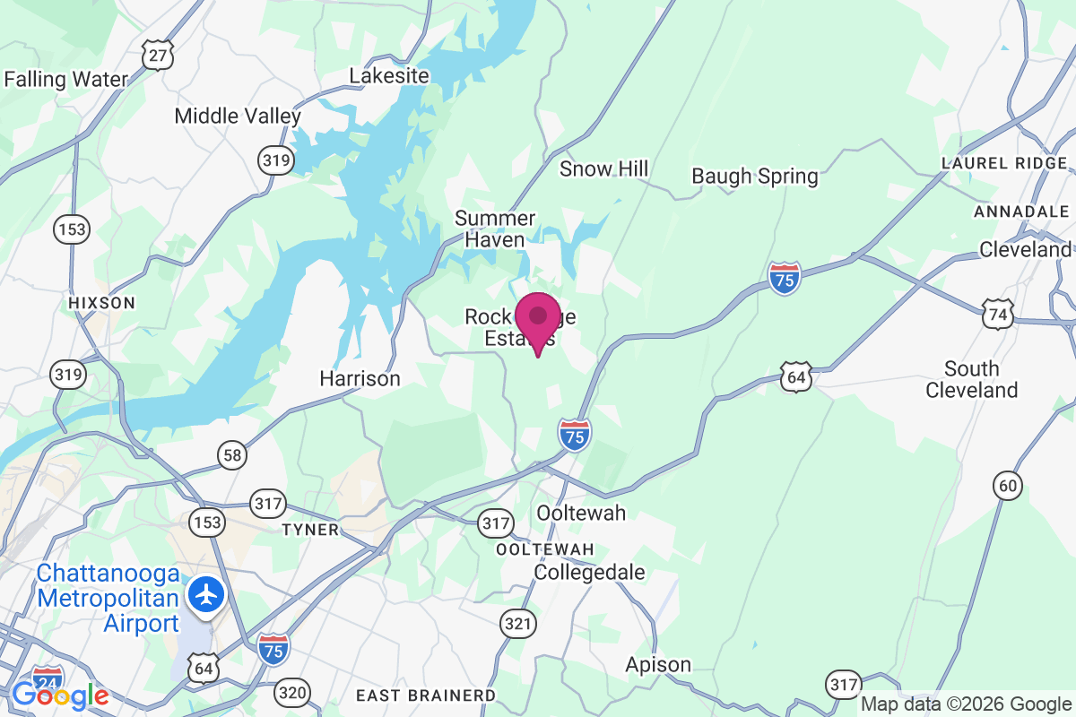 Rock Ledge Estates map